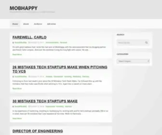 Mobhappy.com(Russell Buckley and Carlo Longino on mobile technology) Screenshot