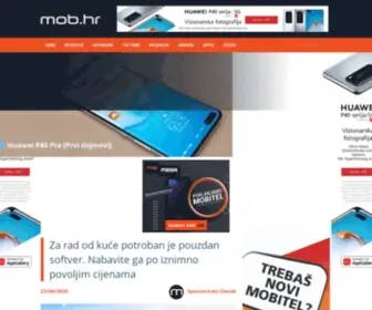 Mob.hr(/ Dnevni blog o telekomunikacijama i informacijskoj tehnologiji) Screenshot