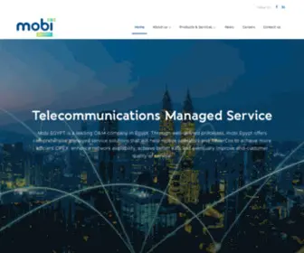 Mobi-Egypt.com(Klinik is a html5 & css3 responsive template) Screenshot