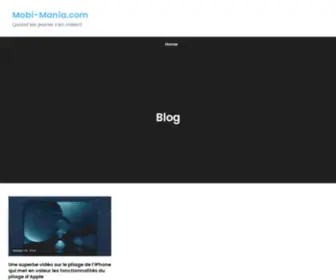 Mobi-Mania.com(Quand) Screenshot