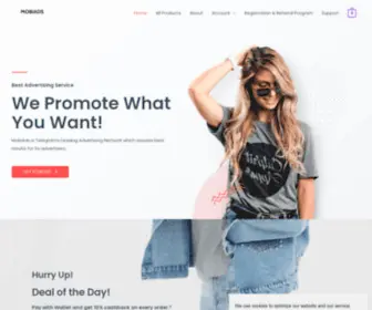 Mobiads.in(Leading Telegram Advertising Network) Screenshot