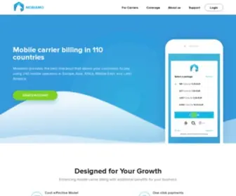Mobiamo.com(Accept SMS Payments in 82 Countries) Screenshot