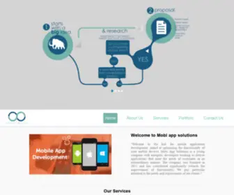 Mobiappsolutions.com(Mobi App Solutions) Screenshot