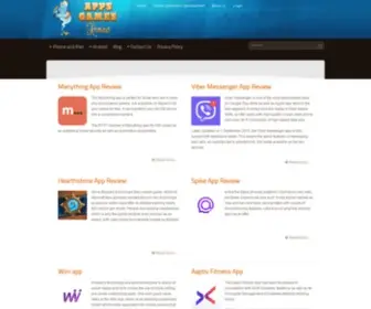 Mobiappsreview.com(IPhone and iPad Game and App Reviews) Screenshot