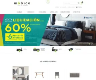 Mobica.com.mx(Compra muebles y decoraci) Screenshot