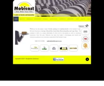Mobicast.co.za(Mobicast) Screenshot