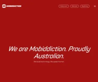 Mobiddiction.com.au(Mobile apps developer) Screenshot