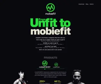 Mobiefit.com(Get fitter with our apps) Screenshot