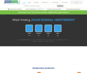 Mobieleversterkers.nl(Verbeter uw gsm signaal met onze unieke GSM versterker en slechte ontvangst) Screenshot