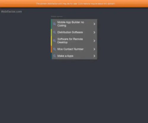 Mobifactor.com(Mobifactor) Screenshot