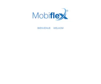 Mobiflex.be(Mobiflex®) Screenshot