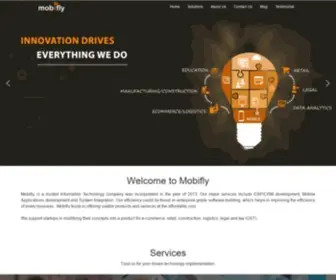 Mobifly.in(IT Services and Consulting Company India) Screenshot