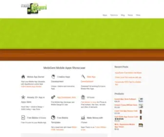 Mobigeni.com(Mobile Software Development Services) Screenshot