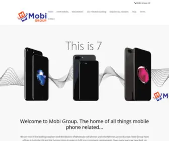 Mobigroup.co.uk(Wholesale Mobile Phone Suppliers) Screenshot