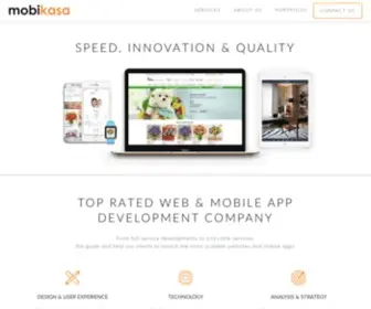 Mobikasa.com(Top Web & Mobile App Development Company in NYC) Screenshot