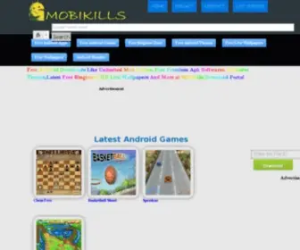 Mobikills.com(Free Android Downloads) Screenshot