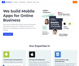 Mobikul.com(ECommerce Mobile App Builder for Android and iOS for your eCommerce Website) Screenshot