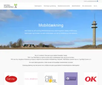 Mobil-Daekning.dk(Få styr på mobildækning i Danmark) Screenshot