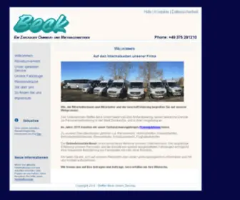 Mobil-Handicap-Tours.de(Firma Beck) Screenshot