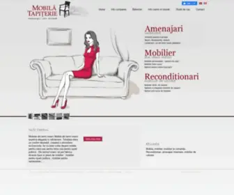 Mobila-Tapiterie.ro(Mobila Tapiterie) Screenshot