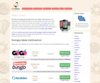 Mobilacasino.se(Mobil) Screenshot