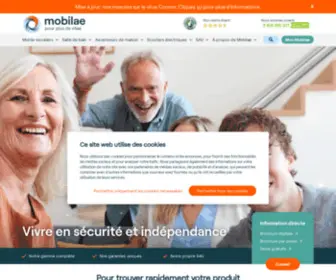 Mobilae.fr(Vous êtes bienvenus chez Mobilae) Screenshot