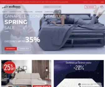 Mobilaedion.ro(Mobila si Mobilier Canapele Comanda Online) Screenshot