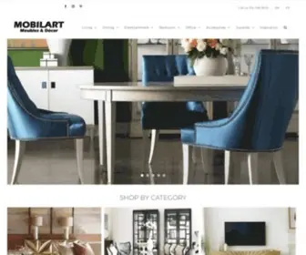 Mobilart.ca(Discover Luxury at Mobilart) Screenshot