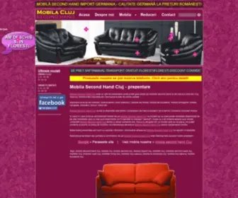 Mobilasecondcluj.ro(Mobila & Casa si Gardina) Screenshot