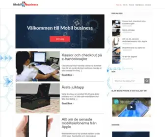 Mobilbusiness.se(Mobil business) Screenshot