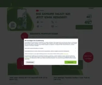 Mobilcom.de(Top-Handys und Tarife in allen Netzen) Screenshot