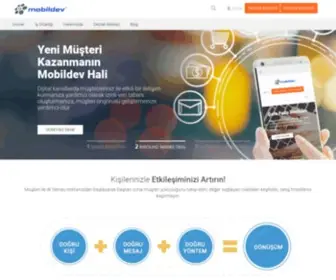 Mobildev.net(Mobil Pazarlama İzinli Veri Tabanı Yönetimi Kurumsal Mesajlaşma) Screenshot