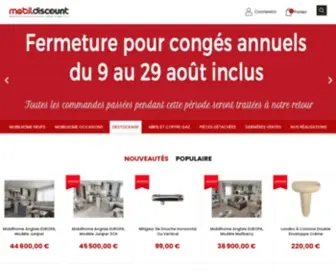 Mobildiscount.fr(Mobil-home neufs et occasion français et anglais) Screenshot