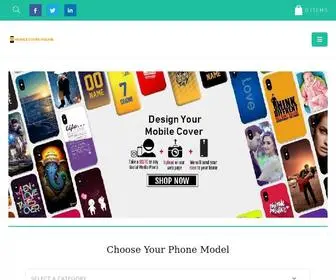 Mobile-Cover-Online.com(Customize Mobile Cover Printing) Screenshot
