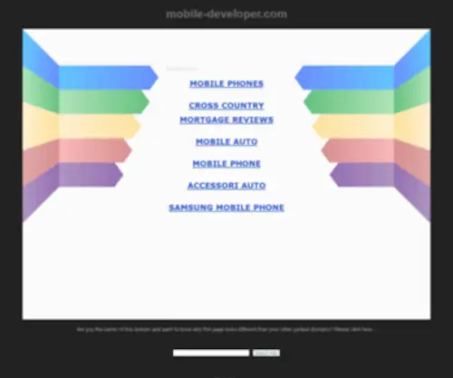 Mobile-Developer.com(Mobile Developer) Screenshot
