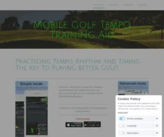 Mobile-Golf-Tempo.com(Better Tempo) Screenshot