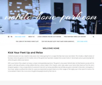 Mobile-Home-Park.com(WELCOME HOME) Screenshot