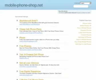 Mobile-Phone-Shop.net(mobile phone shop) Screenshot