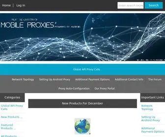 Mobile-Proxies.com(Buy proxies from around the world) Screenshot
