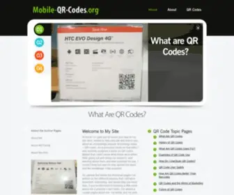 Mobile-QR-Codes.org(Mobile QR Codes) Screenshot