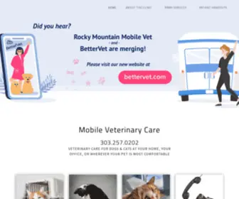 Mobile-Vet.com(Mobile Vet) Screenshot