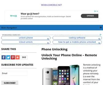 Mobile2Mobile.net(Phone Unlocking) Screenshot