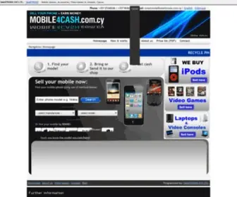 Mobile4Cash.com.cy(Sell mobile) Screenshot