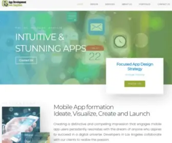 Mobileappdevelopment-Losangeles.com(Mobile App Development Los Angeles) Screenshot