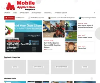 Mobileapplicationbangalore.com(Mobile) Screenshot