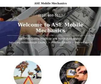 Mobileasemechanics.com(ASE Mobile Mechanics) Screenshot