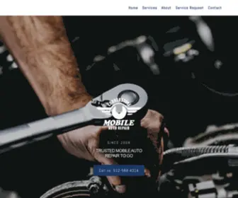 Mobileautorepair-Austin.com(Cornerstone Mobile Auto Repair) Screenshot