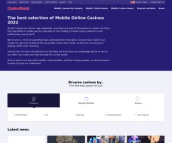 Mobilecasinorank.co.nz(Mobilecasinorank) Screenshot