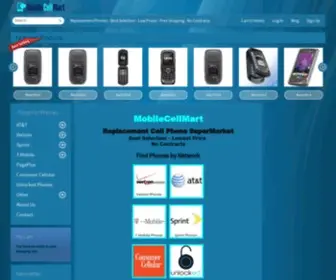 Mobilecellmart.com(  Replacement Cell Phones) Screenshot