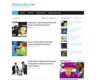 Mobilecric.com(World Cup 2023 Live Cricket Streaming on) Screenshot